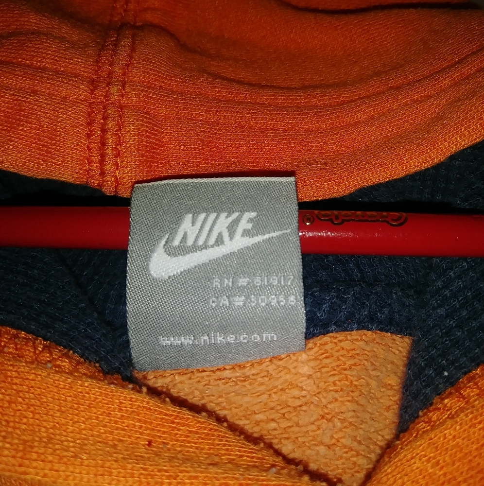 Nike orange pullover jacket - Picture 5 of 5
